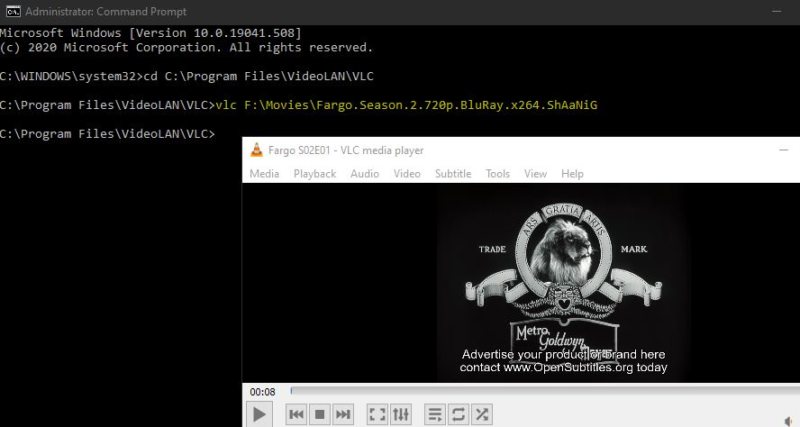 How to Play video using Command Prompt with VLC? - Technoresult