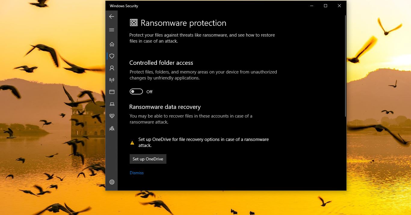 How to Enable Ransomware Protection in Windows Defender?