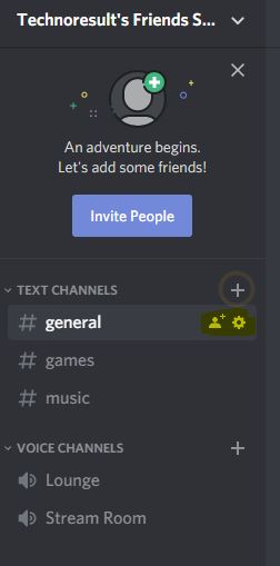 discord channel settings