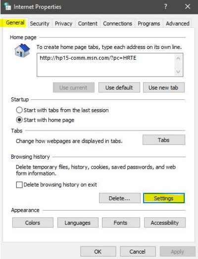 modify explorer settings