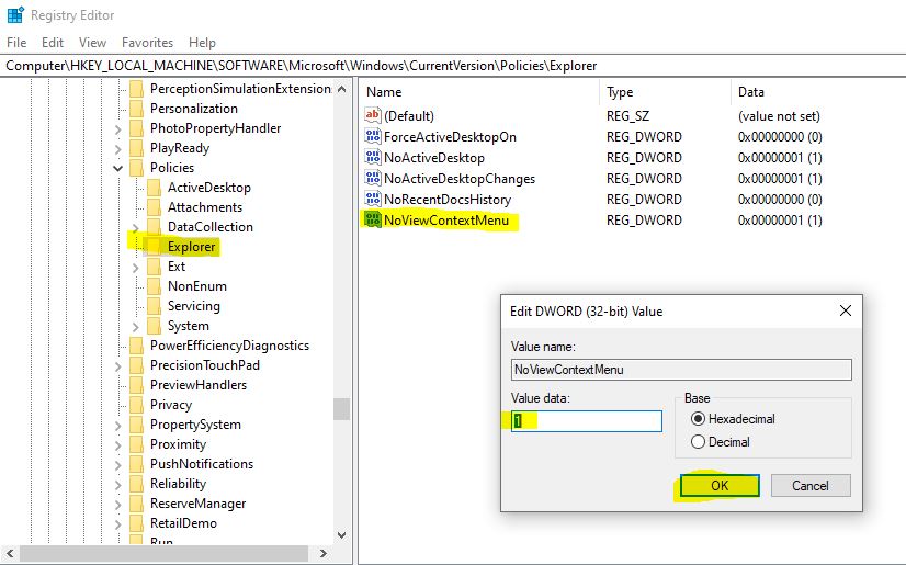 How To Disable Right Click Context Menu On Windows 10 Technoresult How To Disable Right Click Context Menu On Windows 10 Technoresult