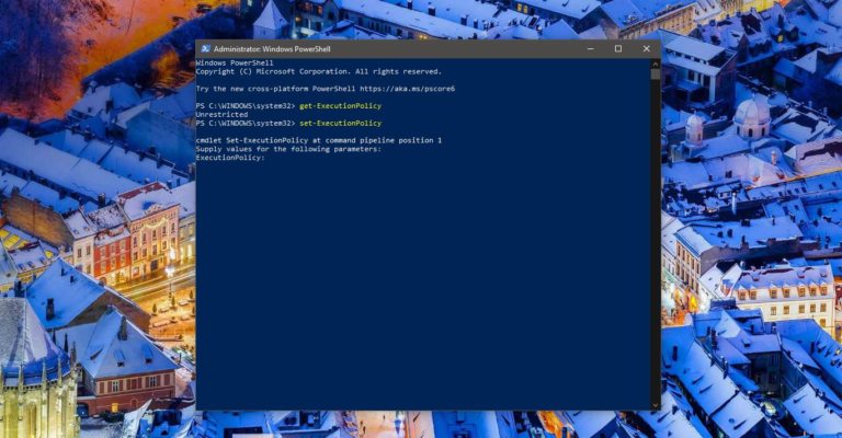How to Enable Windows PowerShell Script Execution? - Technoresult