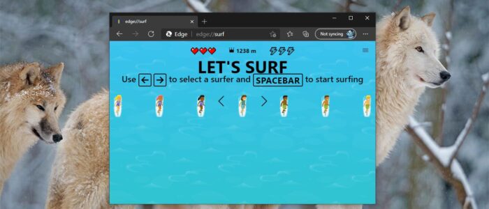 Lets surf game feature image