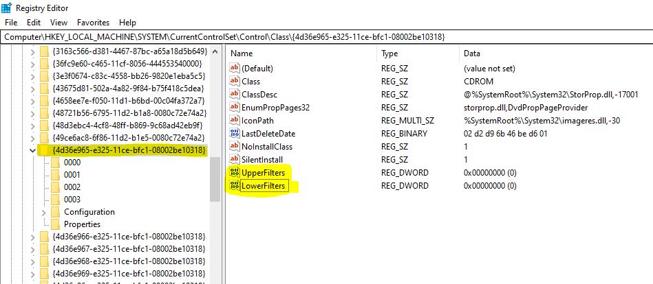 fix problem mounting the file error