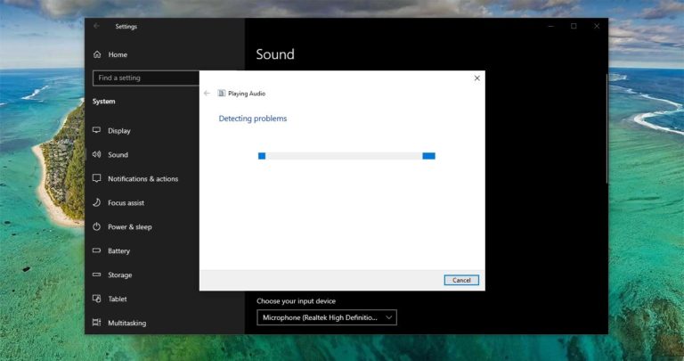 how to fix windows 10 hdmi audio not working