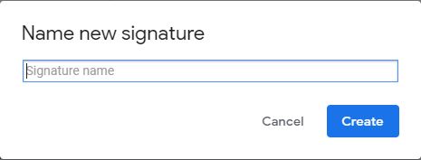 name signature Add Email Signature in Gmail