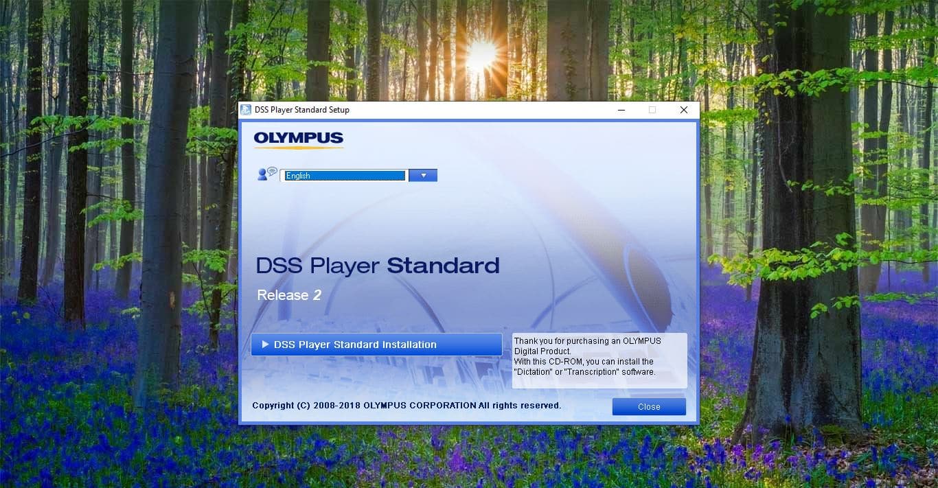 olympus dss player software