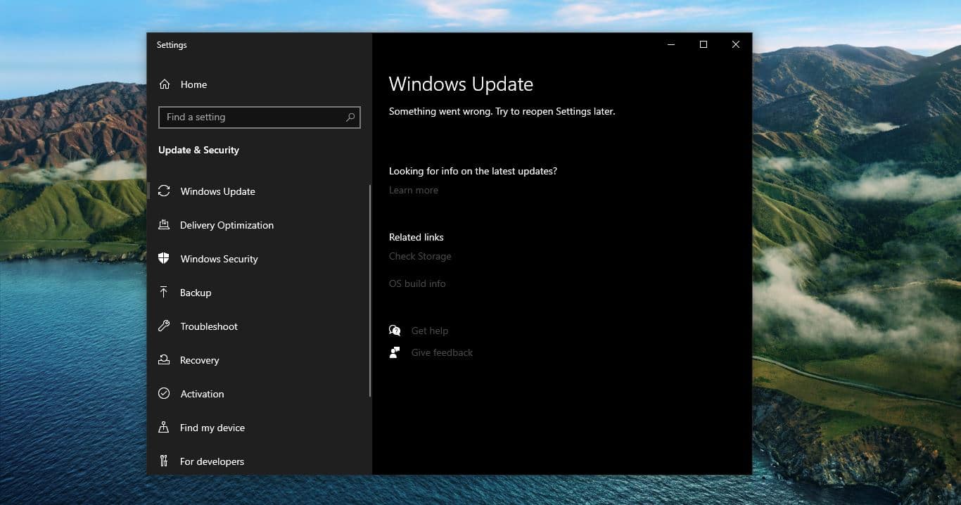 windows update error feature image