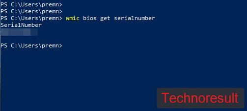 Find Service Tag using PowerShell
