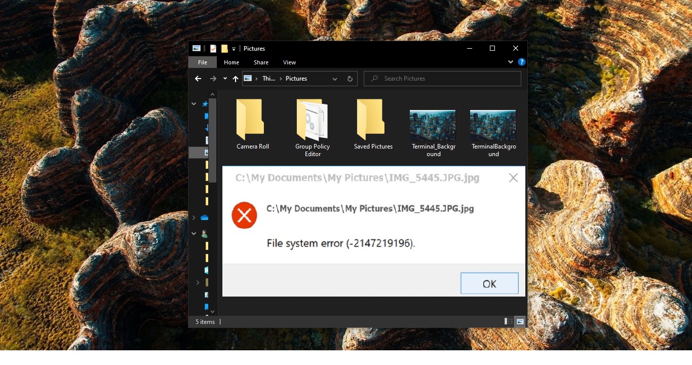 File system error feature image
