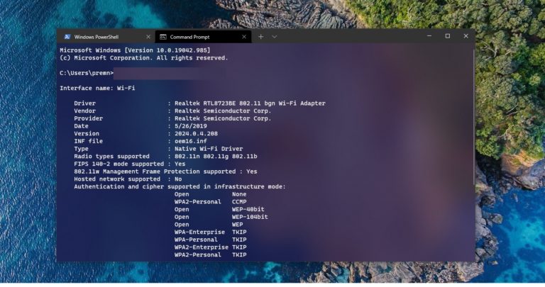 How to Check Wi-Fi Driver Version Using Command Prompt?
