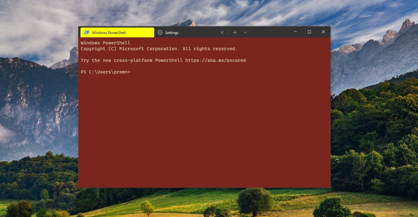 change Windows Terminal theme feature image