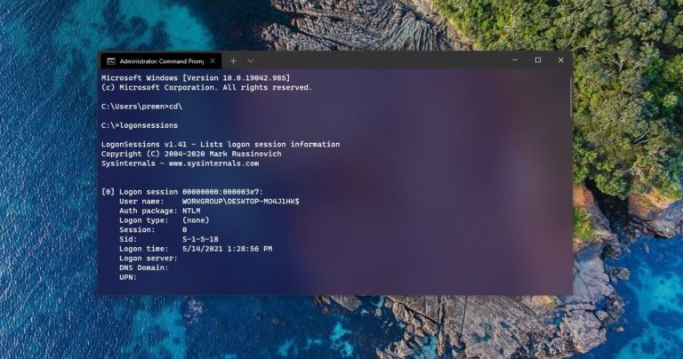 How to List out Current Logon Sessions in Windows? - Technoresult
