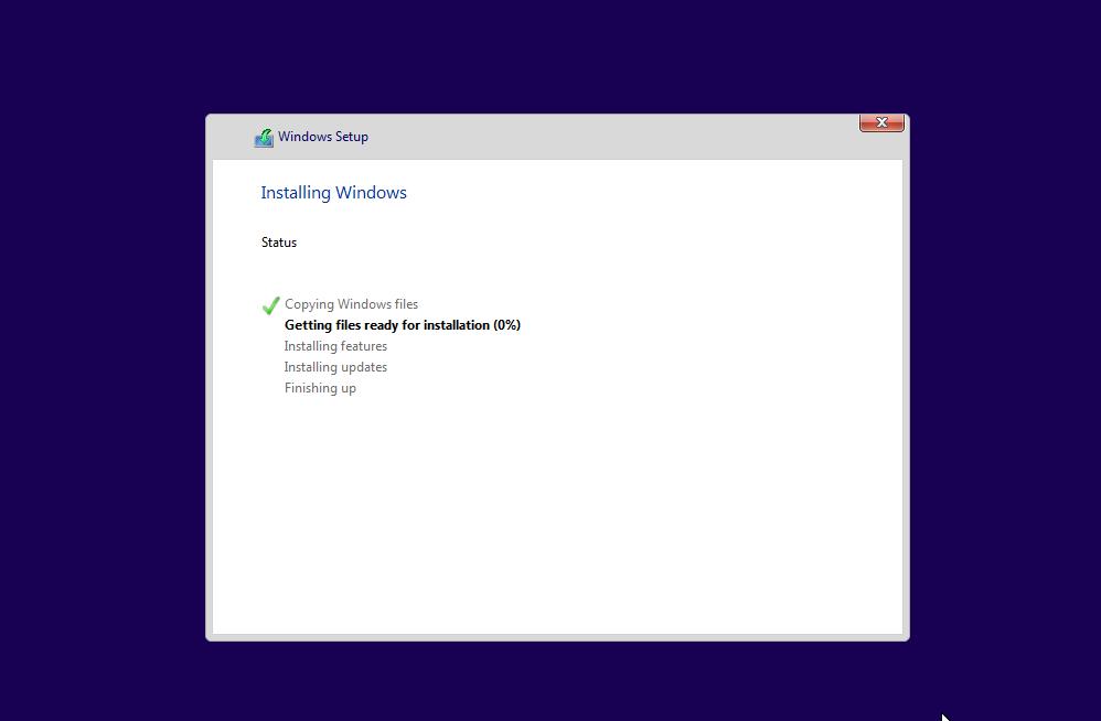 Download and Install Windows 11- Installing