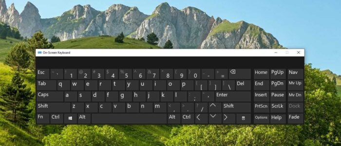 On screen keyboard feature image