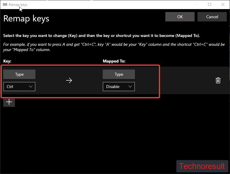 Disable a Keyboard Key
