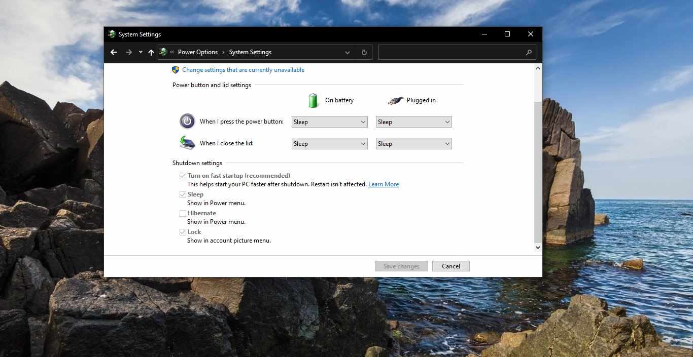 windows 10 update settings restart options greyed out