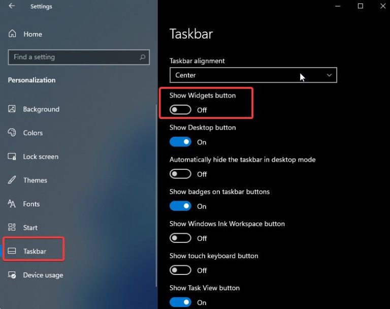 How To Remove Widgets From Taskbar In Windows 11? - Technoresult