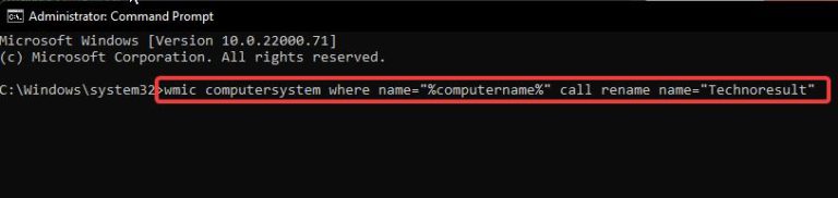 How to Change System Name in Windows 11? - Technoresult