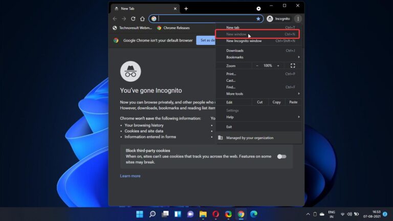 Always Launch Chrome in Incognito Mode in Windows 10/11 - Technoresult