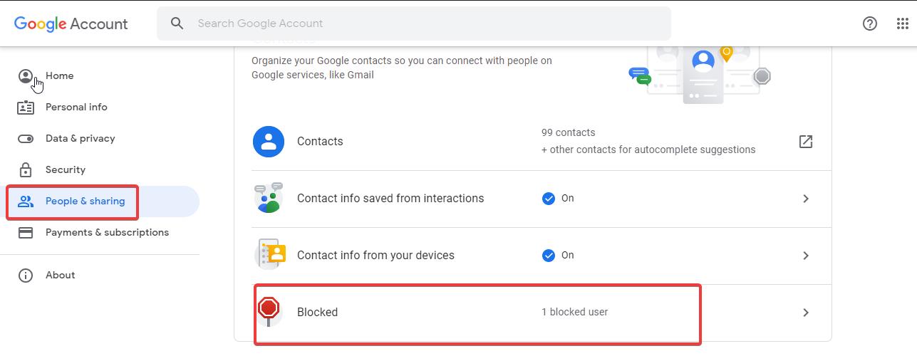 Block or Unblock People in Google Drive