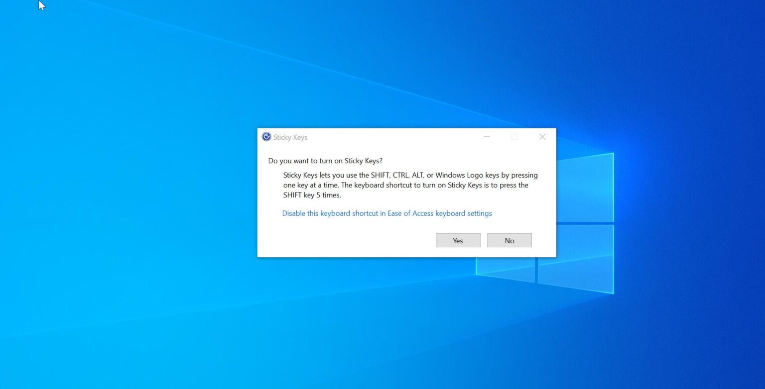 How to Disable Sticky Keys in Windows 11? - Technoresult