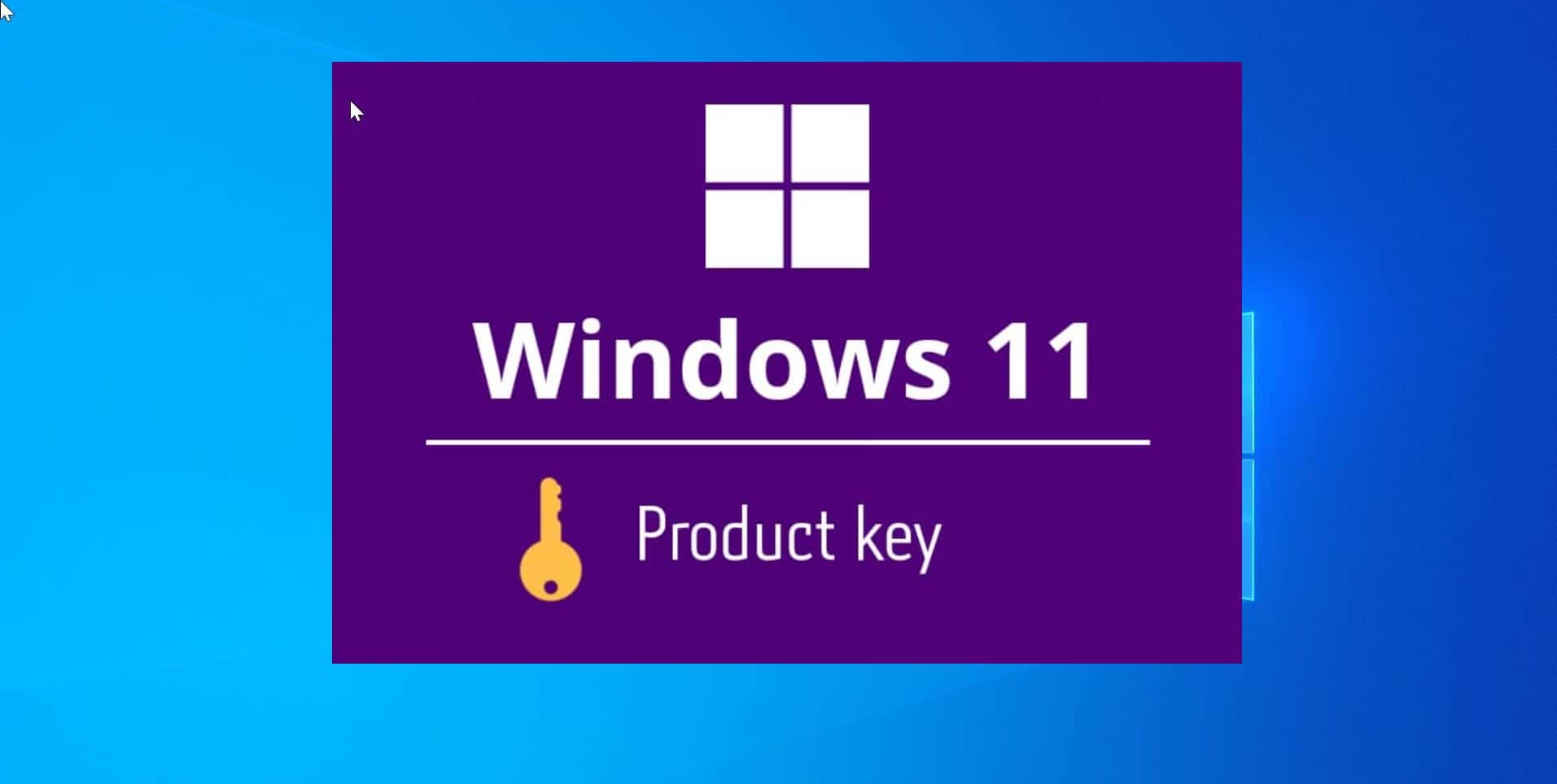 find Product Key using Command Prompt