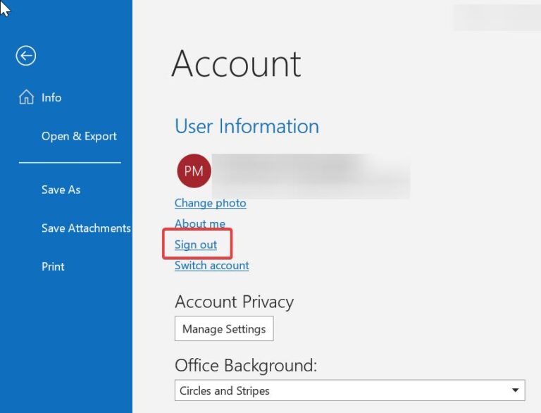 Fix Another account from your organization is already signed in on