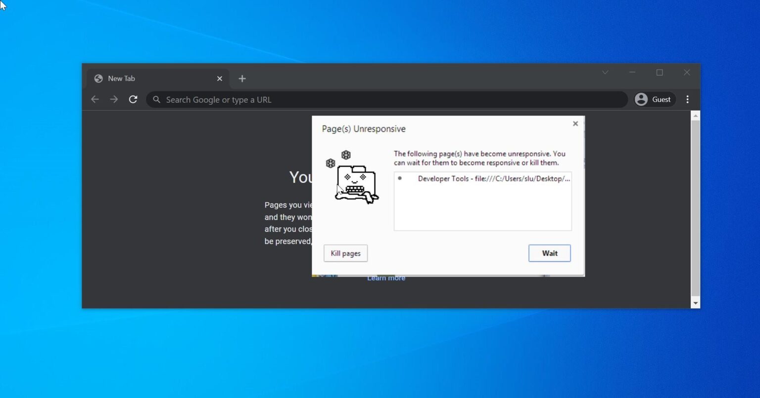 Fix Google Chrome Page Unresponsive issue in Windows 10/11 - Technores