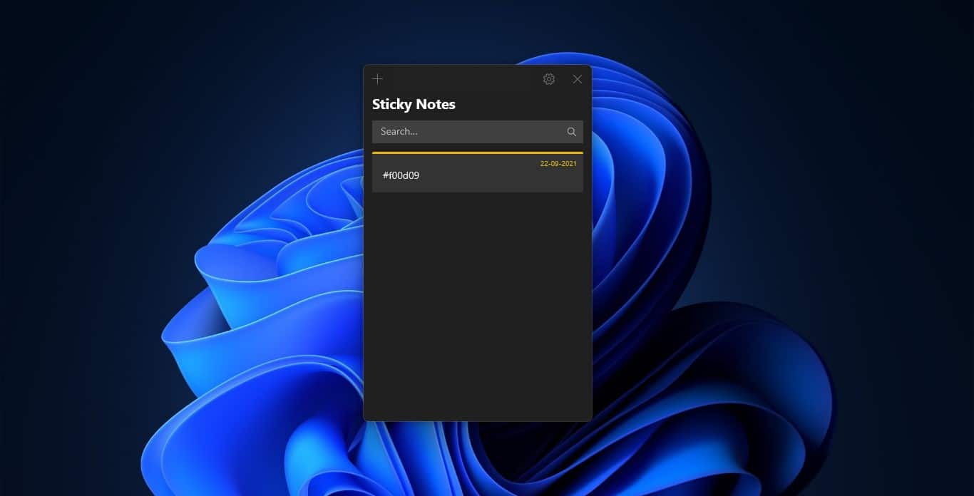 Recover missing sticky notes