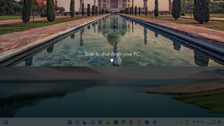 How to Use “Slide to shut down your PC” feature in Windows 11?
