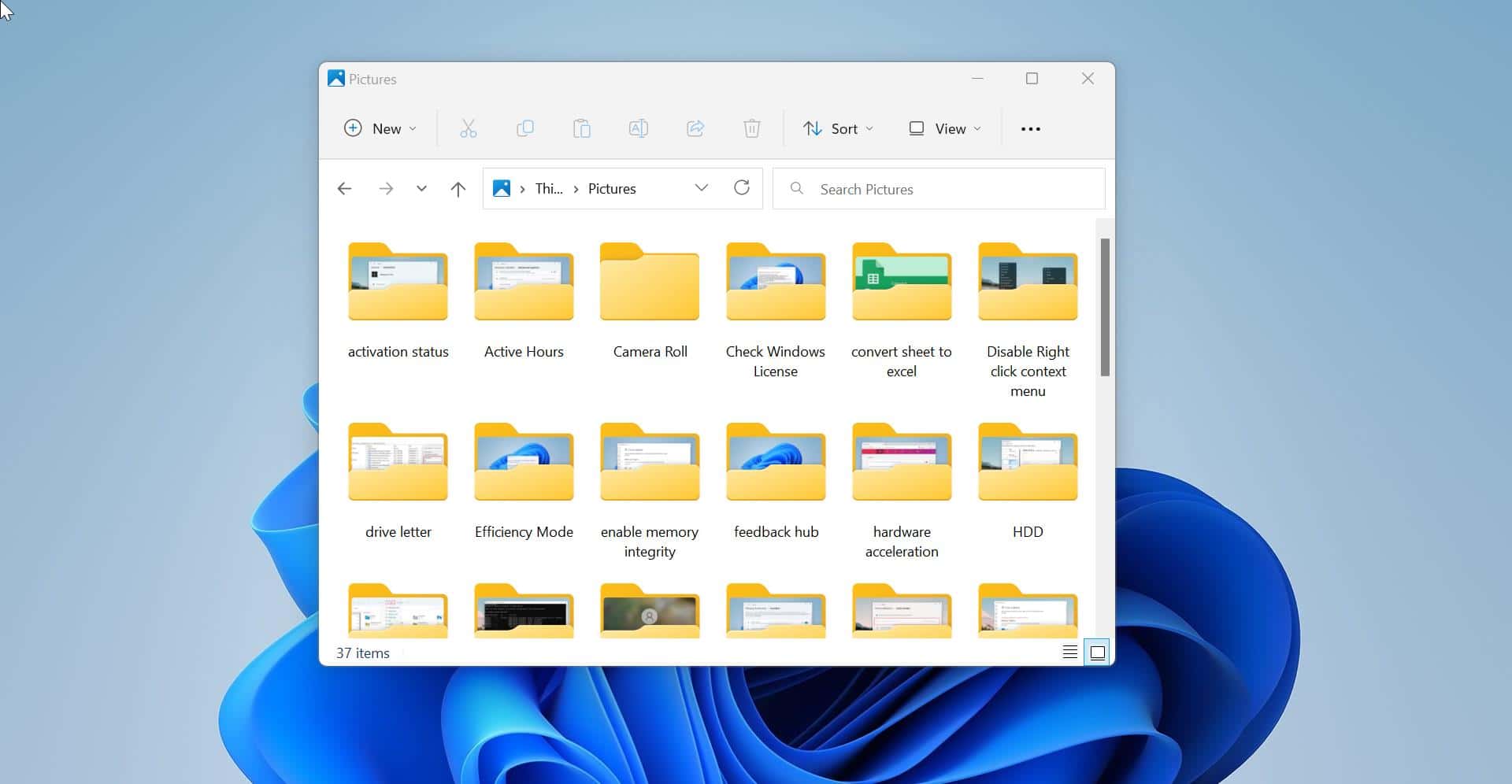 How to Hide the Navigation pane in Windows 11 File Explorer?