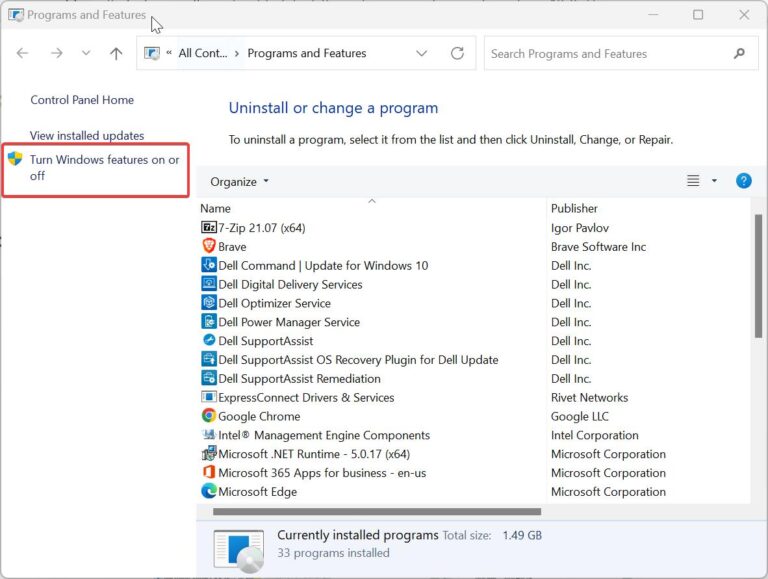 Number of Ways to Enable Telnet in Windows 11 - Technoresult