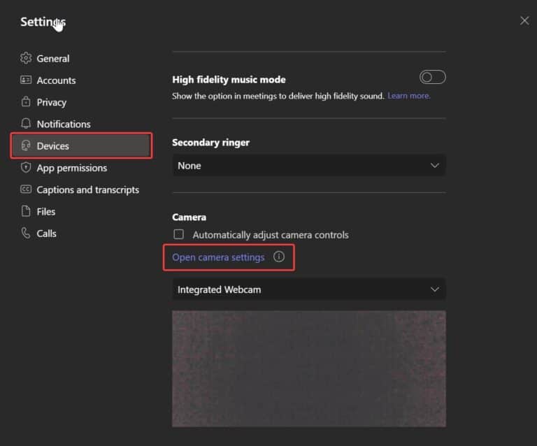 How to Adjust Teams Camera Settings in Windows 11/10? Technoresult