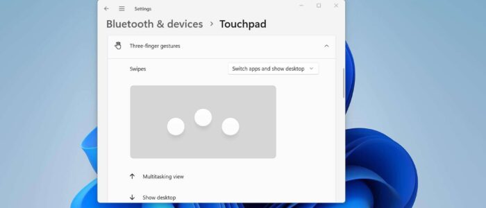 reverse touchpad scrolling in windows 11