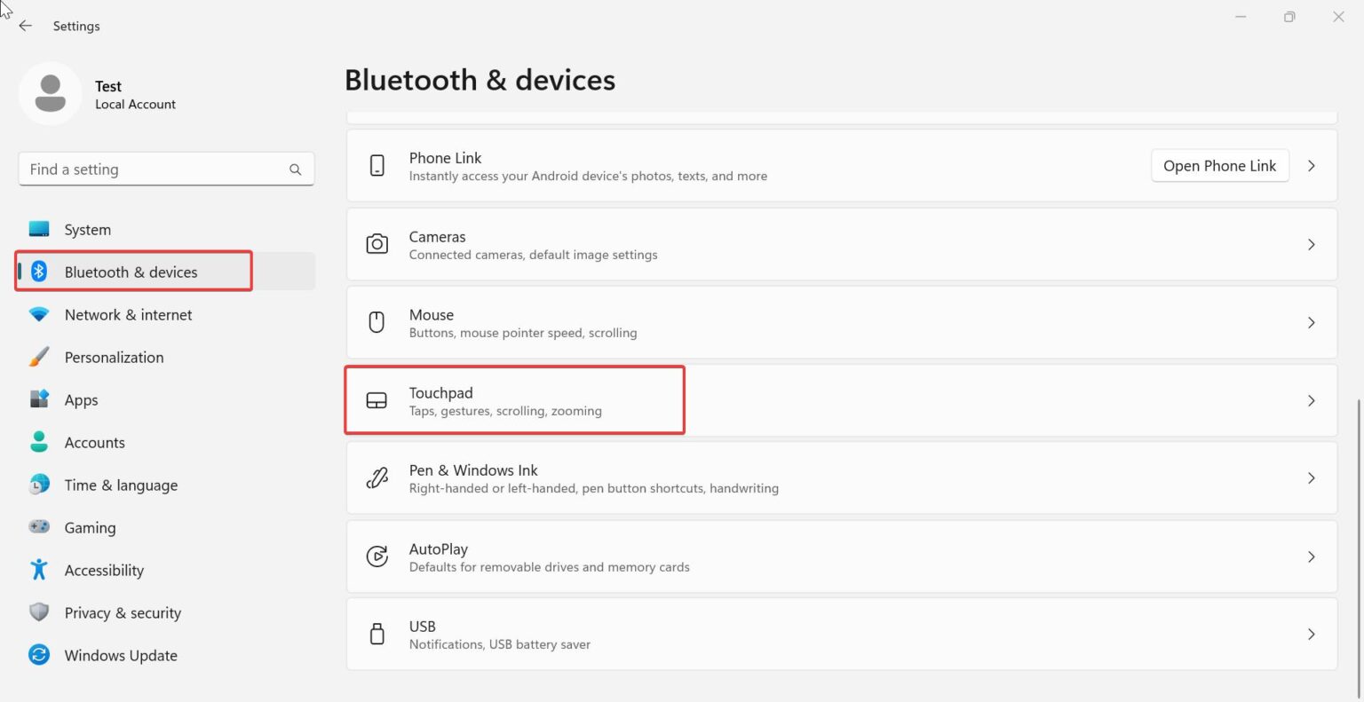 How to Reverse Touchpad scrolling in Windows 11? Technoresult