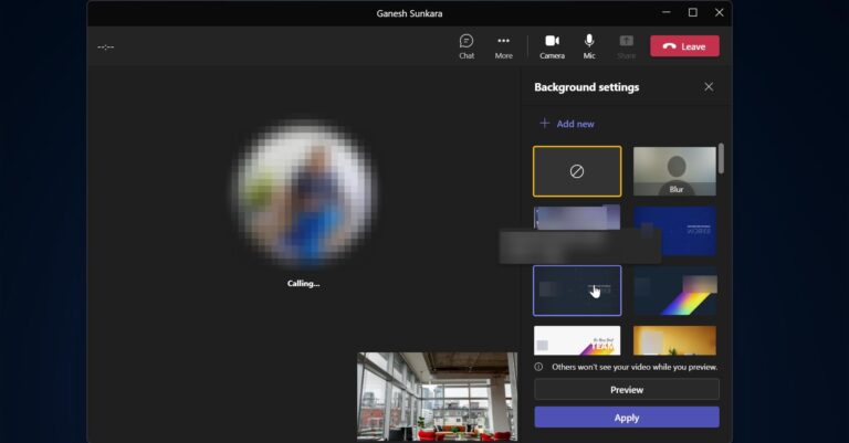 How To Disable Teams Meeting Background Org wide Technoresult