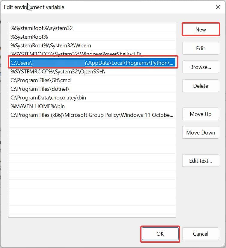 how-to-add-python-path-to-environment-variables-manually