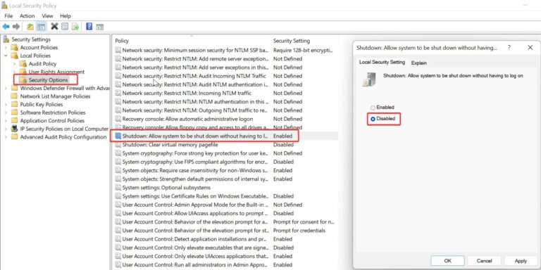 How To Hide Power Button On Login Screen In Windows 11 Technoresult