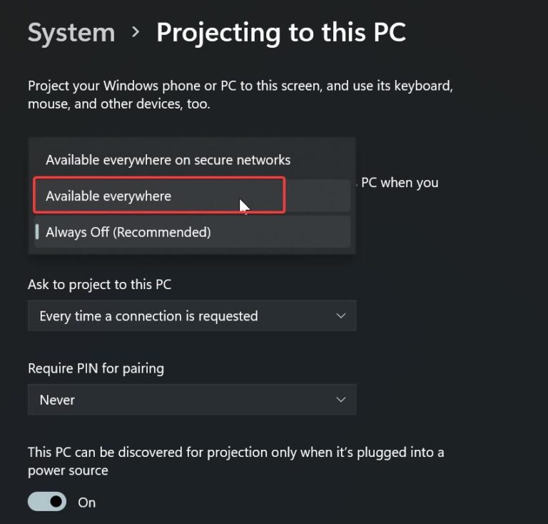 What Is Wireless Display Feature In Windows 11 Technoresult
