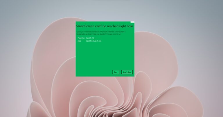 Fix SmartScreen can’t be reached right now error in Windows 11/10
