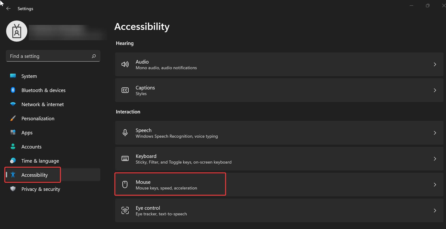 Increase Mouse Cursor size using accessibility