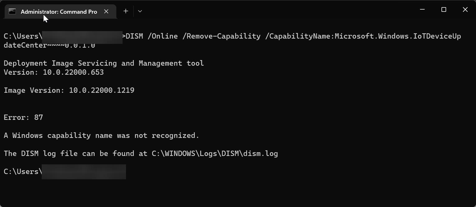 Add or Remove Optional Features using command prompt