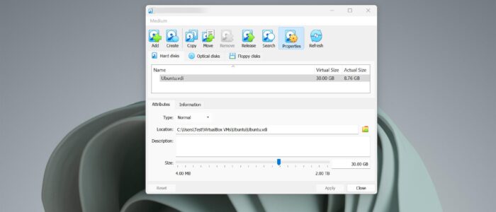 Increase the virtual hdd size in VMware