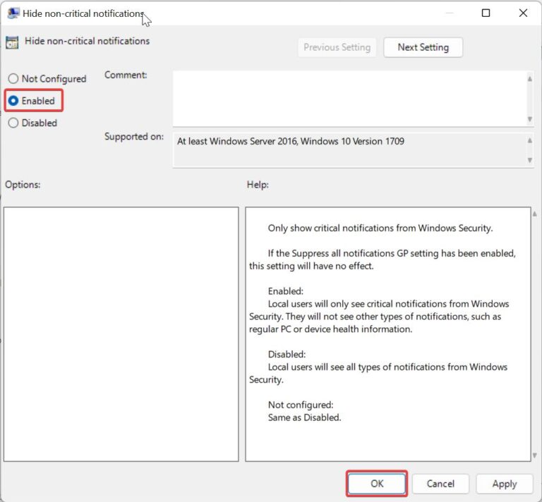 How To Disable Non critical Notifications From Windows Security Technoresult