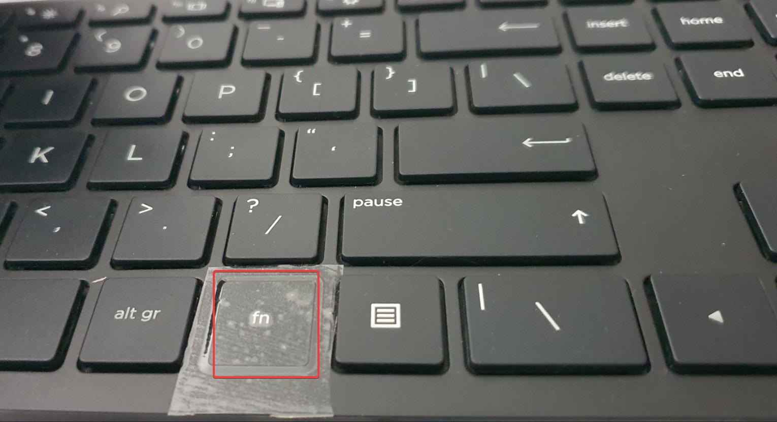 disable Fn key in Windows 11