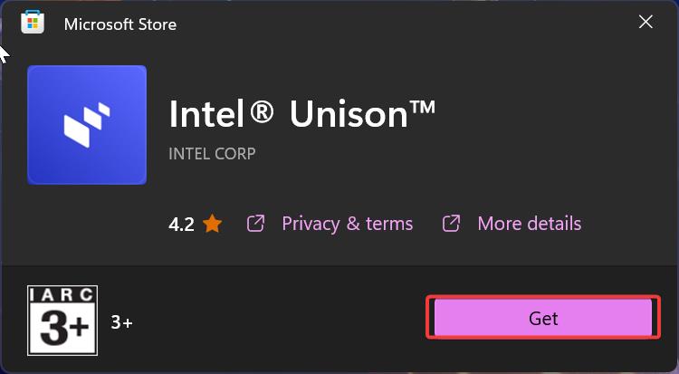 intel unison download