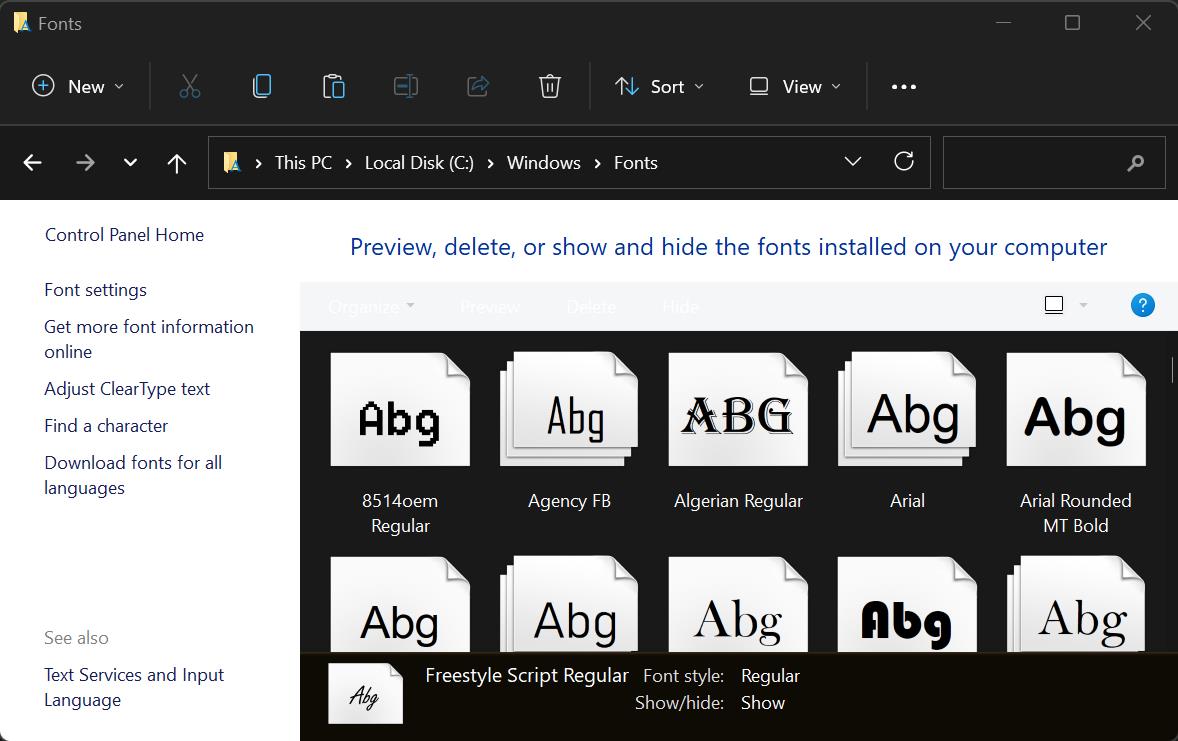 Download and Install Fancy Fonts