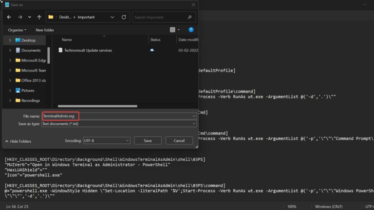 How to add Windows Terminal (Admin) to File explorer context menu in ...
