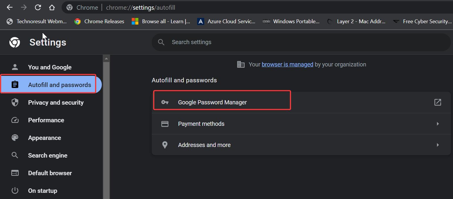 Enable PIN requirement-Google Password Manager